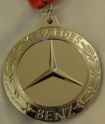 Mercedes Half Marathon Medal 2010