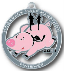 Hogsback Half Marathon Medal 2011