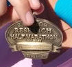 Race for Research Half Marathon Medal 2011