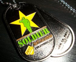 Soldier Half Marathon Medal 2011